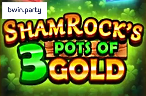 Shamrocks 3 Pots of Gold